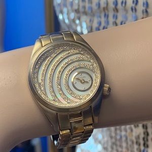 Fossil ES2044 Mother of Pearl Gold Watch